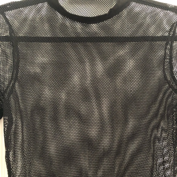 Full Length Netted Dress - Picture 2 of 3